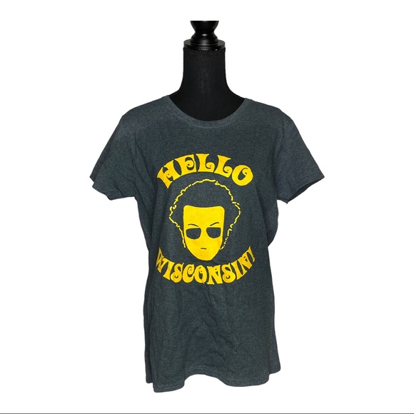 Gildan Tops - That 70’s Show Hello Wisconsin T-shirt Size Large 💚 SALE!!